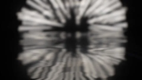 Radiating Silver Light Reflections on Water Ripple Vídeos de archivo 334731979