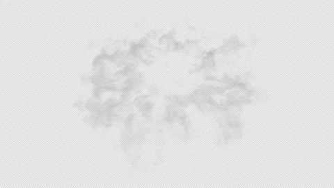 Radiating smoke Видео 280215531
