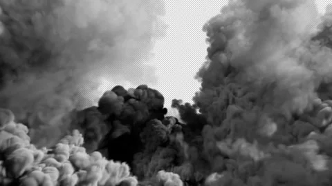 Radiating smoke 스톡 동영상 280215760