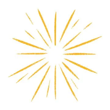 Radiating solar emblem with luminous flare patterns. Circular energy motif Illustrazione stock