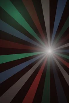 Radiating Starburst Effect Stock Photos