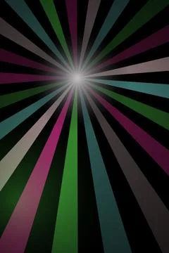 Radiating Starburst Effect Stock Photos