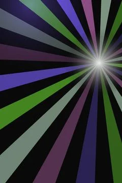 Radiating Starburst Effect Stock Photos