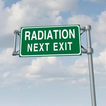 Radiation Crisis Concept Stock Illustration