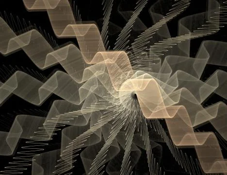 Radiation of dipole イラスト素材