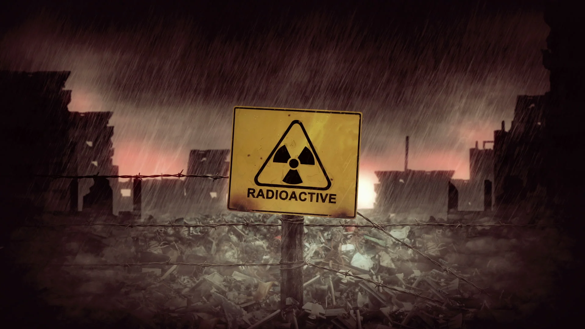 radiation hazard symbol