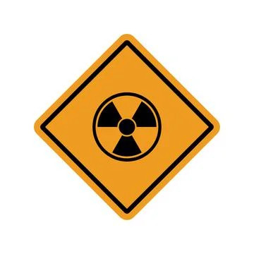 Radiation Hazard Symbol Stock Illustration