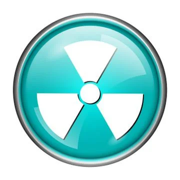 Radiation icon Stock Illustration
