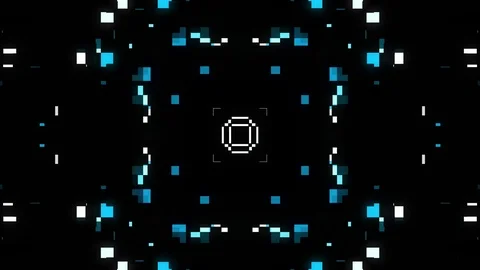 Radiation Scatter Stock Footage 71732505