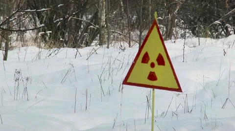 Radiation sign Stock Footage 59770172