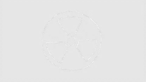 Radiation sign Stock Footage 141422572