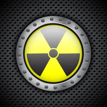 Radiation sign Stock Illustration