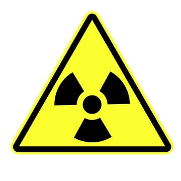 Radiation Sign Illustrazione stock