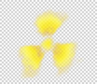 Radiation sign. Stock Illustration