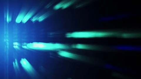 Radiation. Stylized IT concept. The motion of particles in the form of numbers Stock Footage 71097857