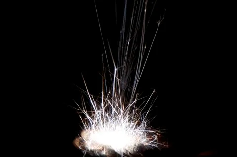 Radiative spark Stock Photos