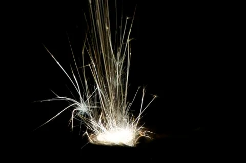 Radiative spark Stock Photos