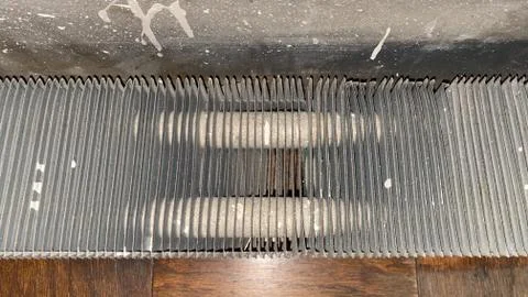 Radiator baffles Stock-Fotos