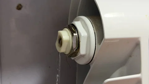 Radiator Bleeding Process Stock Footage 331058140
