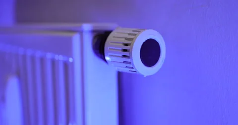 Radiator close up, camera movement, 4K Stock Footage 256025354
