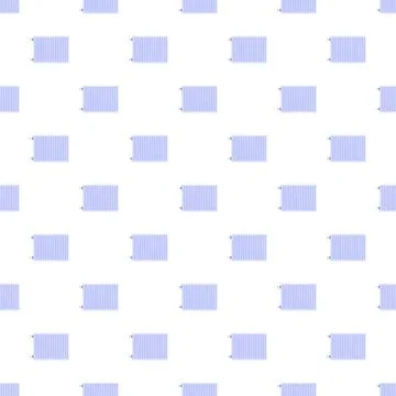 Radiator heating elements seamless pattern background 스톡 일러스트