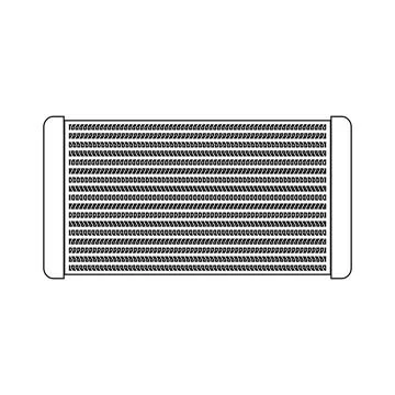 Radiator icon Stock Illustration