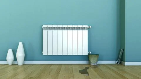 Radiator with problem Stock-Illustration