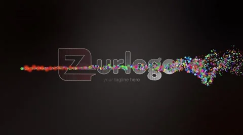 Radical Particles Magic Logo Stock After Effects
