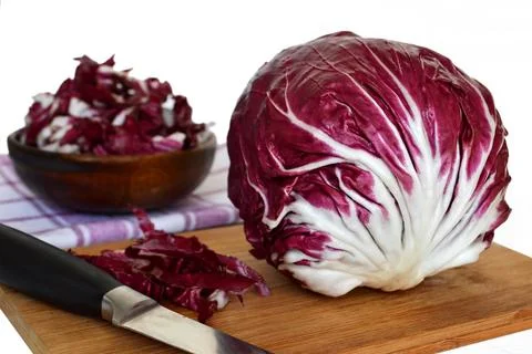 Radicchio closeup Foto stock