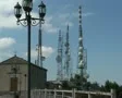 Radio and television towers SD Footage