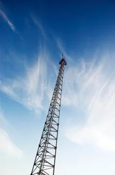 Radio antenna Stock Photos