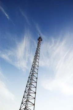 Radio antenna Stock Photos
