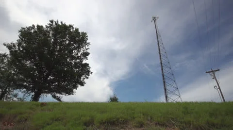 Radio Antenna Tower Vídeos de archivo 27094047