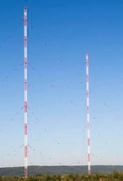 Radio Antennas Stock Photos