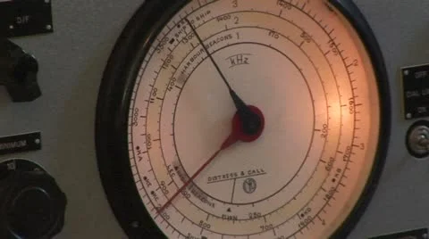 Radio beacon instrument Stock Footage 20483856