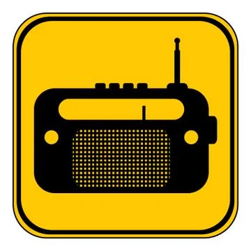 Radio button. Illustrazione stock