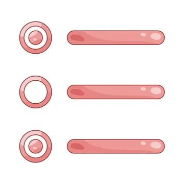 Radio button Stock Illustration