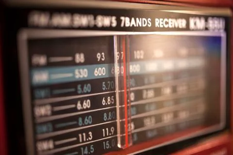 Radio channels Stock Photos