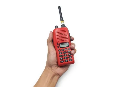Radio communication Using short distance communication Stock Photos