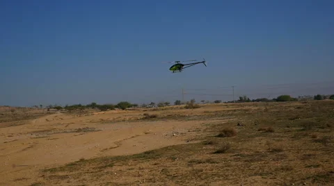 Radio Control drone Acrobatic maneuver slow motion Stock Footage 45550531