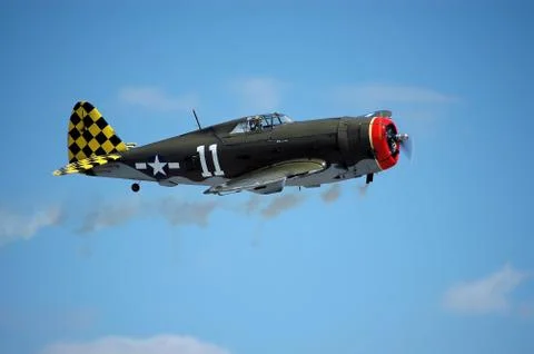 Radio Control P-47 Thunderbolt Stock Photos