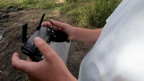 Radio control panel from a quadrocopter Vidéo 202249233