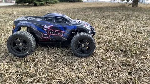 Radio-controlled car slow motion Stock Footage 127306261