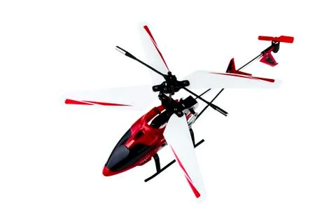 Radio-controlled model of the helicopter Stock Photos