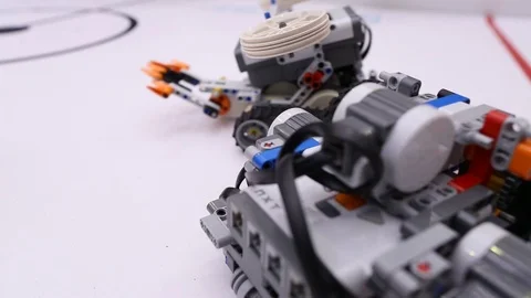 Radio-controlled robots. Stock Footage 72690050
