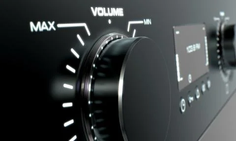 Radio dials closeups Stock Illustration