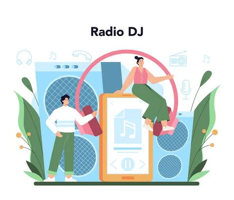 Radio Illustrations ~ Stock Radio Vectors & Clip Art