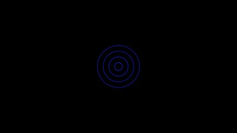 Radio icon animated video Stock Footage 295032055