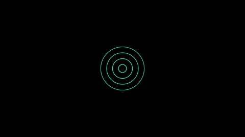 Radio icon animated video Stock Footage 295032060