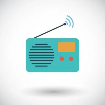 Radio icon Stock Illustration